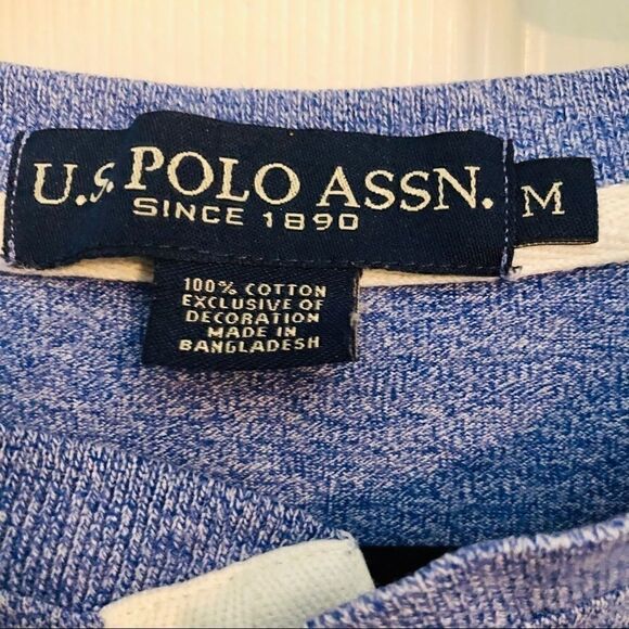 Men’s Polo blue with white accents; red polo - Picture 3 of 6